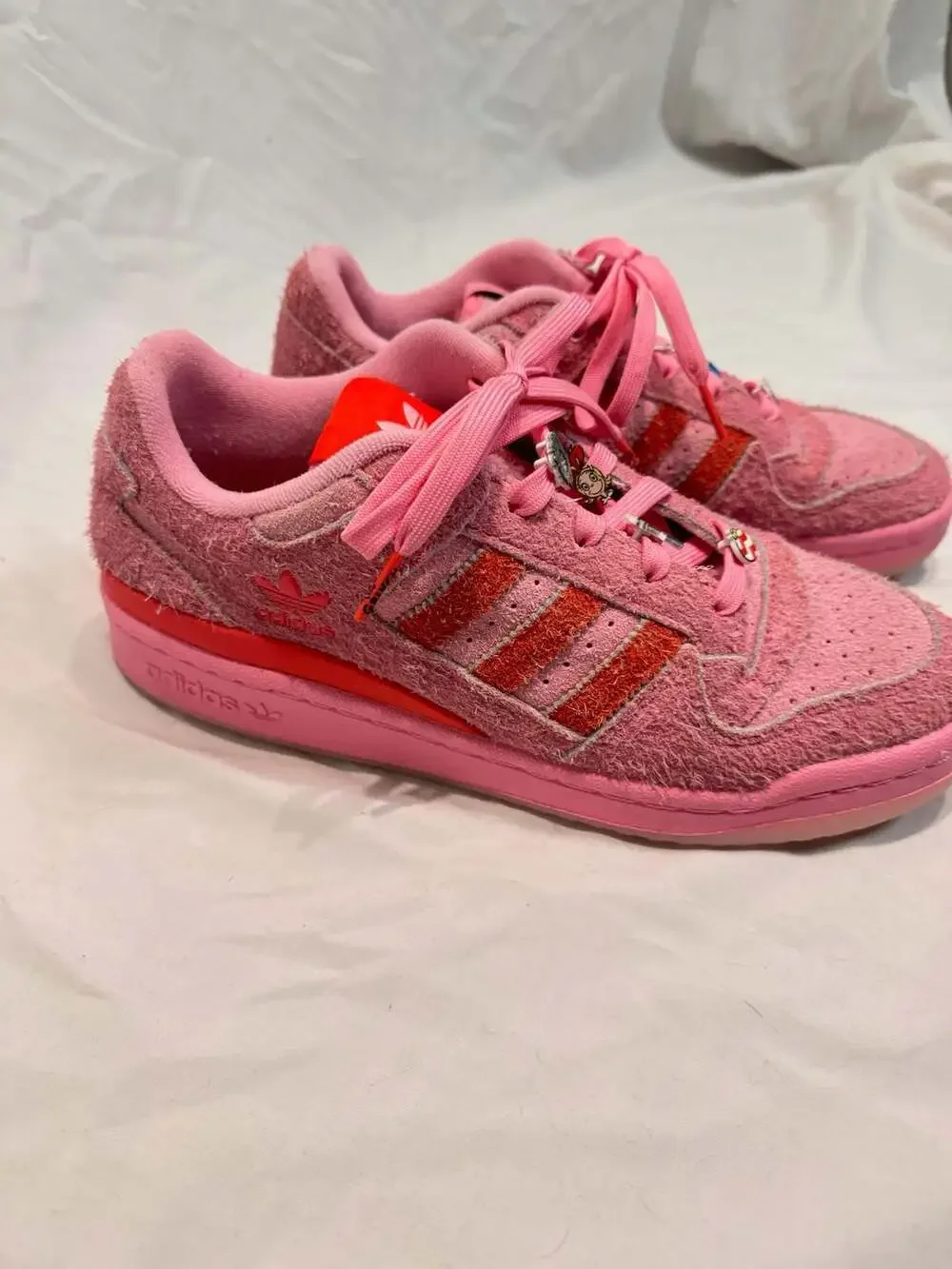 Adidas - Forum Low Grinch Cindy Lou Who Suede - Pink‎ - 9 - Mens